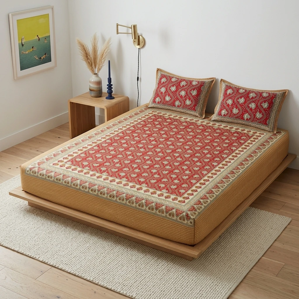 KANIKA bed sheet