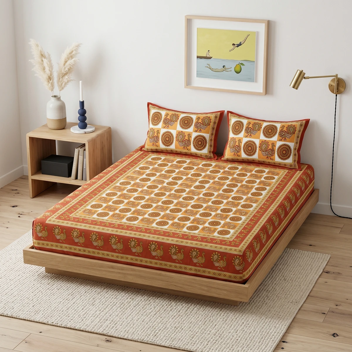 KANIKA bed sheet