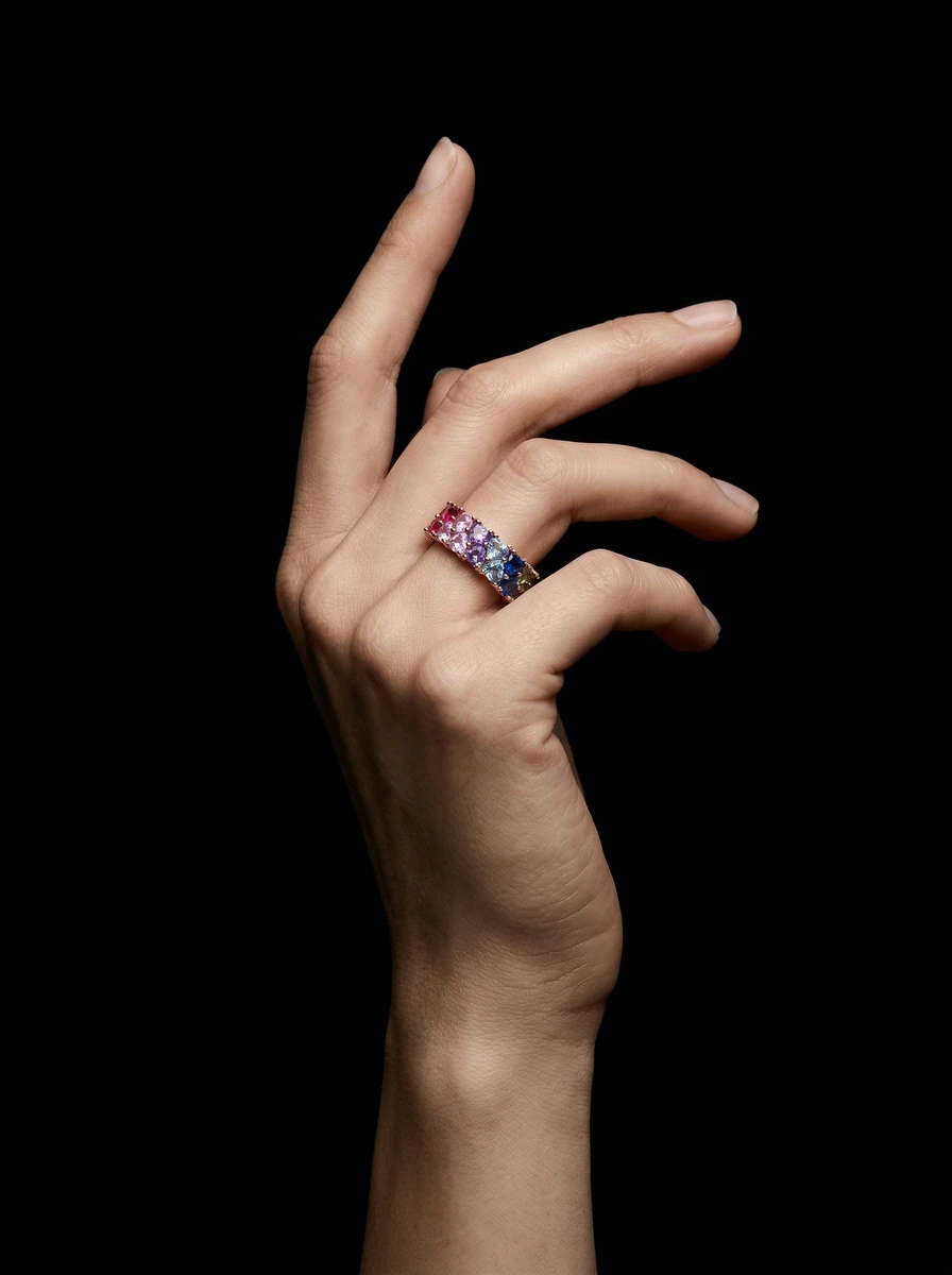 multicolor crystal collections